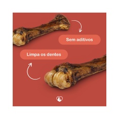 Osso Garra Defumado Churraspet para Cães