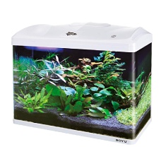 Aquário Boyu Curvo EC 600 66 Litros Branco