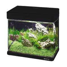 Aquário Boyu Curvo MS 220 7,5 Litros Preto