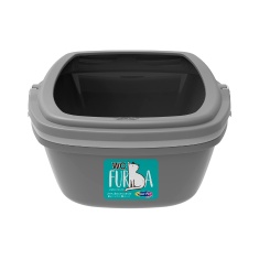 Bandeja Sanitária Plast Pet Furba Taupe para Gatos