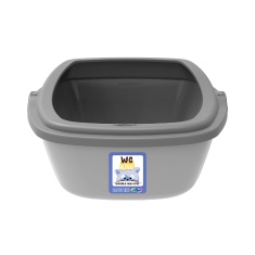 Bandeja Sanitária Plast Pet King Cinza para Gatos