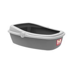 Bandeja Sanitária Plast Pet King Taupe para Gatos