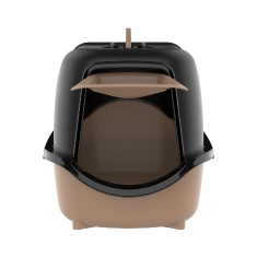 Banheiro Plast Pet Cat New Gold Preto para Gatos
