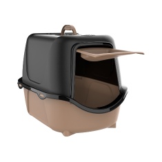 Banheiro Plast Pet Cat New Gold Preto para Gatos