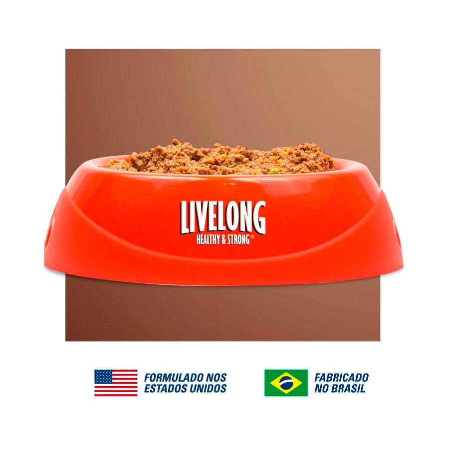 Ração Úmida Livelong Javali com Batata-Doce para Cães 300 g