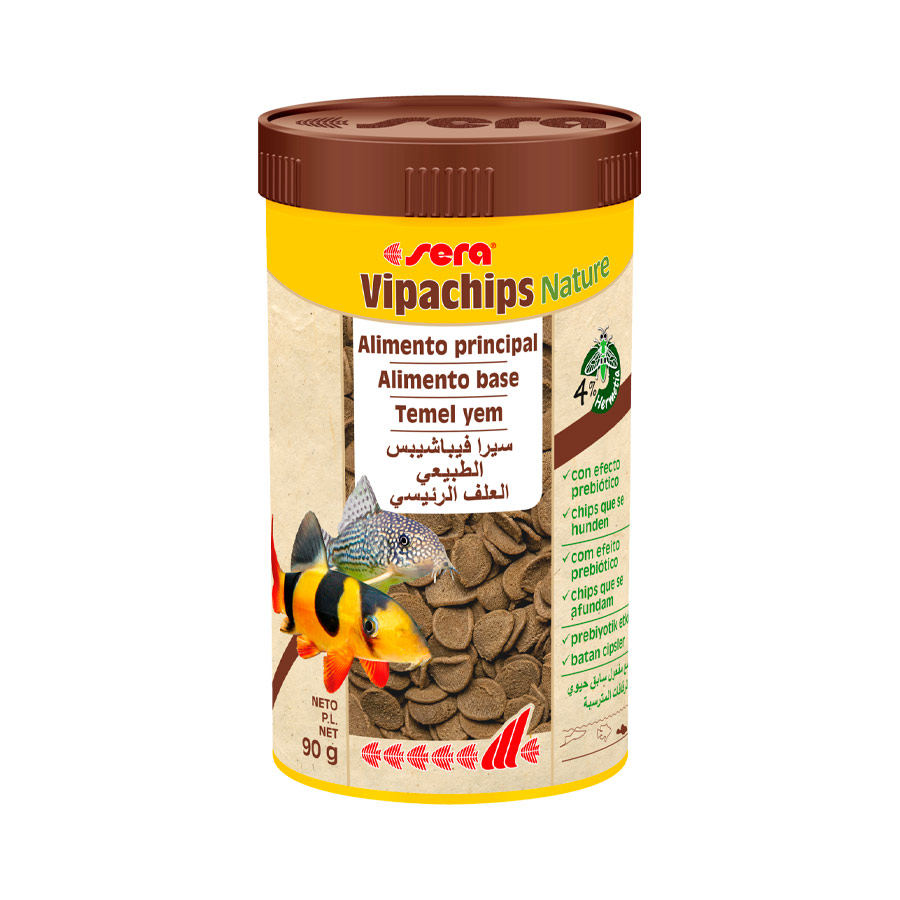 Alimento Sera Vipachips Nature para Peixes
