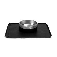 Jogo Americano Zee.Mat Preto para Cães e Gatos