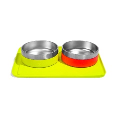Jogo Americano Zee.Mat Verde Limão para Cães e Gatos