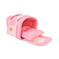 Bolsa de Transporte Bonito pra Cachorro Rosa Chiclete para Cães e Gatos