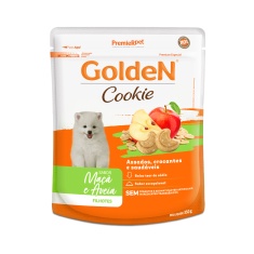 Biscoito Golden Cookie para Cães Filhotes Sabor Maçã e Aveia 350g