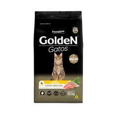 Ração Golden para Gatos Adultos Sabor Frango