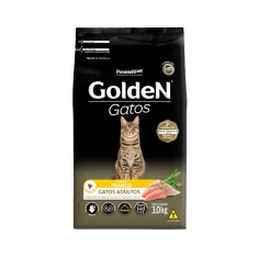 Ração Golden para Gatos Adultos Sabor Frango