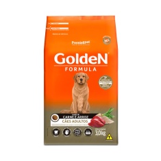 Ração Golden Fórmula para Cães Adultos Sabor Carne e Arroz