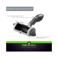Escova Furminator Hair Collection Removedora de Pelos