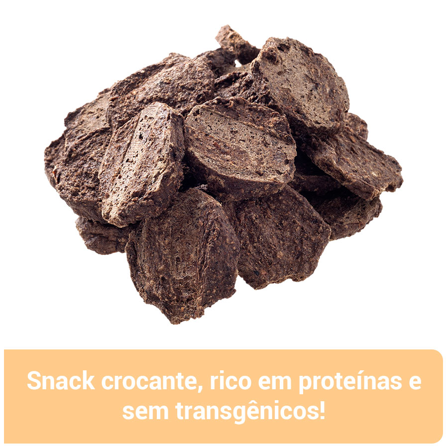 Snack Petz Crocante Carne com Mandioca para Cães Adultos - 100g