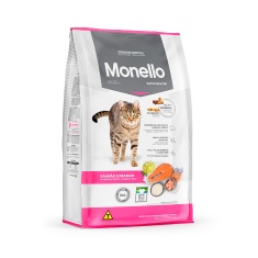Ração Monello para Gatos Adultos Sabor Salmão e Frango