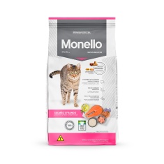 Ração Monello para Gatos Adultos Sabor Salmão e Frango