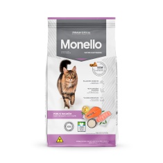 Ração Monello para Gatos Castrados Sabor Peru e Salmão