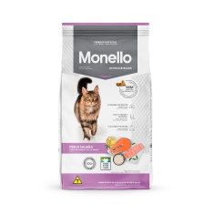 Ração Monello para Gatos Castrados Sabor Peru e Salmão