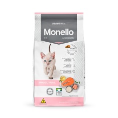 Ração Monello para Gatos Filhotes Sabor Salmão e Frango