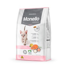Ração Monello para Gatos Filhotes Sabor Salmão e Frango