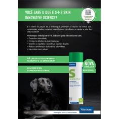 Shampoo Dermatológico Virbac Sebolytic SIS para Cães 250 ml