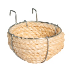 Ninho Jel Plast Pet Piu Corda Sisal para Pássaros