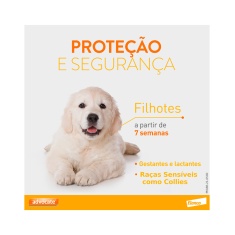Antipulgas Advocate para Cães de até 4kg 0,4ml