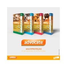 Antipulgas Advocate para Cães entre 4 e 10kg 1,0ml