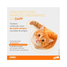 Antipulgas Advocate para Gatos entre 4 e 8kg 0,8ml