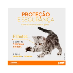 Antipulgas Advocate para Gatos entre 4 e 8kg 0,8ml