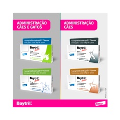Baytril Flavour 50mg com 10 comprimidos