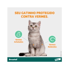 Vermífugo Drontal SpotOn para Gatos