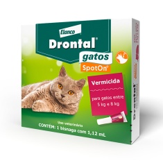 Vermífugo Drontal SpotOn para Gatos