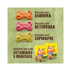 Biscoito Keldog +Crock Integral Multi com Vegetais para Cães 400g
