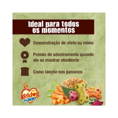 Biscoito Keldog +Crock Integral Multi com Vegetais para Cães 400g