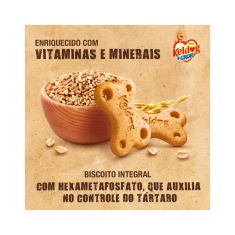 Biscoito Keldog +Crock Integral para Cães 400g