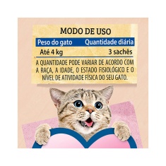 Ração Úmida Kelcat Sachê para Gatos Sabor Peixe com Ervilha e Cenoura 85g
