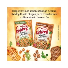 Ração Úmida Keldog Risoto de Frango para Cães 100g