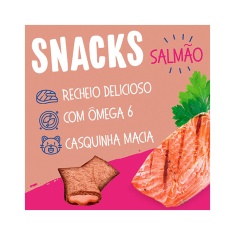 Snack Kelcat para Gatos Sabor Salmão - 40g