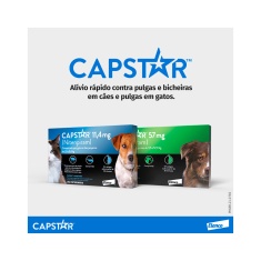 Antipulgas Elanco Capstar 57mg para Cães de 11 a 57kg
