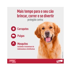 Antipulgas e Carrapatos Combo Advantage Max3  para Cães entre 10 e 25kg 2,5ml