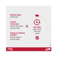 Antipulgas e Carrapatos Combo Advantage Max3  para Cães entre 10 e 25kg 2,5ml