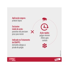 Antipulgas e Carrapatos Combo Advantage Max3 para cães acima de 25kg 4,0ml