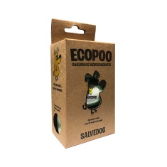 Saquinho Cata-Caca Salvedog Ecopoo Biodegradável