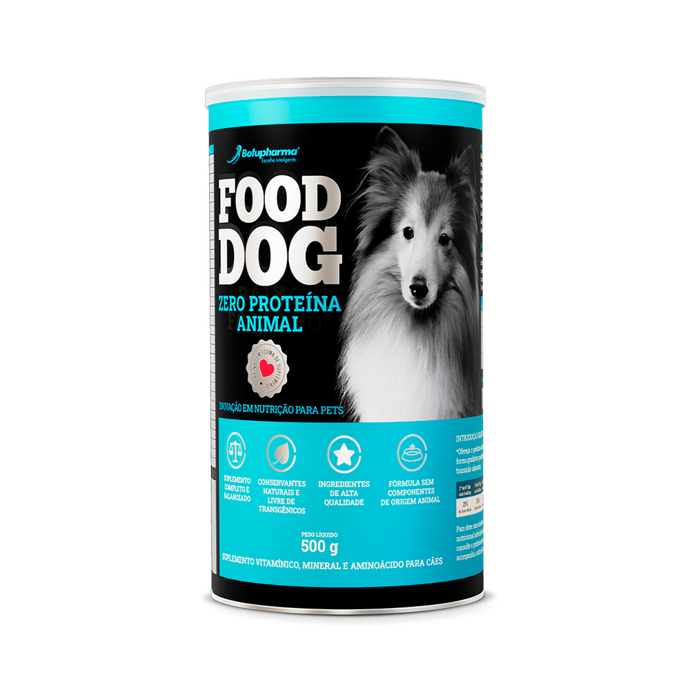 Suplemento Food Dog Botupharma Zero Proteína Animal Suplemento Food Dog Botupharma Zero Proteína Animal