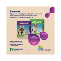 Coleira Antiparasitária Ourofino Leevre para Cães
