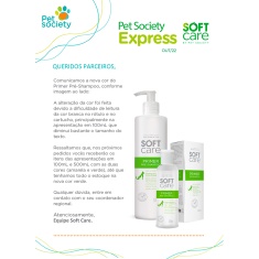 Pré-Shampoo Soft Care Primer para Cães e Gatos