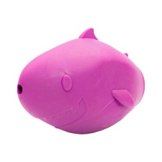Brinquedo Amicus Fun Toys Fundo do Mar Tubarão Roxo para Cães
