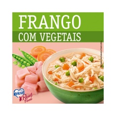 Ração Úmida Kelcat Real Food para Gatos Castrados Sabor Frango com Vegetais 85g